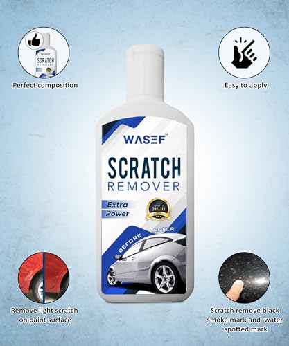 Image of Scratch Remover All Colour Car & Bike Scooty Scratch Remove Repair Agent Wax 100 Gm, Not For Dent & Deep Scratches (1 Pcs)