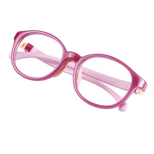 Image of VisionGlobal Blue Light Blocking Glasses for kids, Anti Eyestrain and Blurry, Computer Glasses, Anti Glare