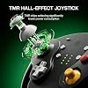 NYXI Wizard 2 Wireless Switch Controller, TMR Hall Joystick Wireless Controller, NFC, Adjustable Triggers, Programmable Buttons, 6-Axis Gyro, HD Rumble for Switch/NGC/PC (Black)