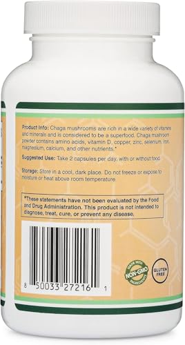 Double Wood Supplements DWCHAGA Chaga Supplement