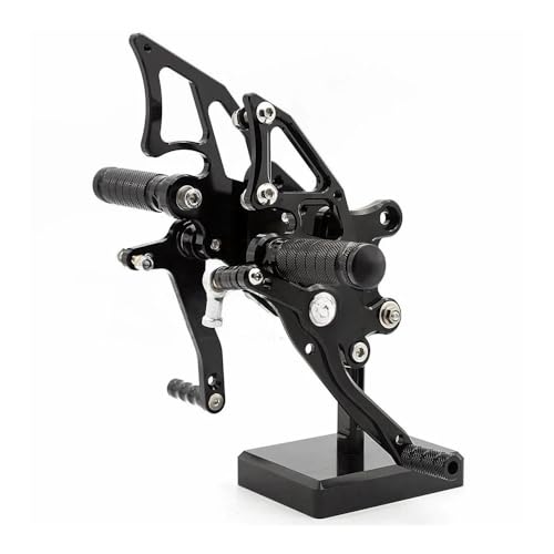 Pédales moto arrière anti-glisse pour YZF R3 repose-pieds en alu robuste