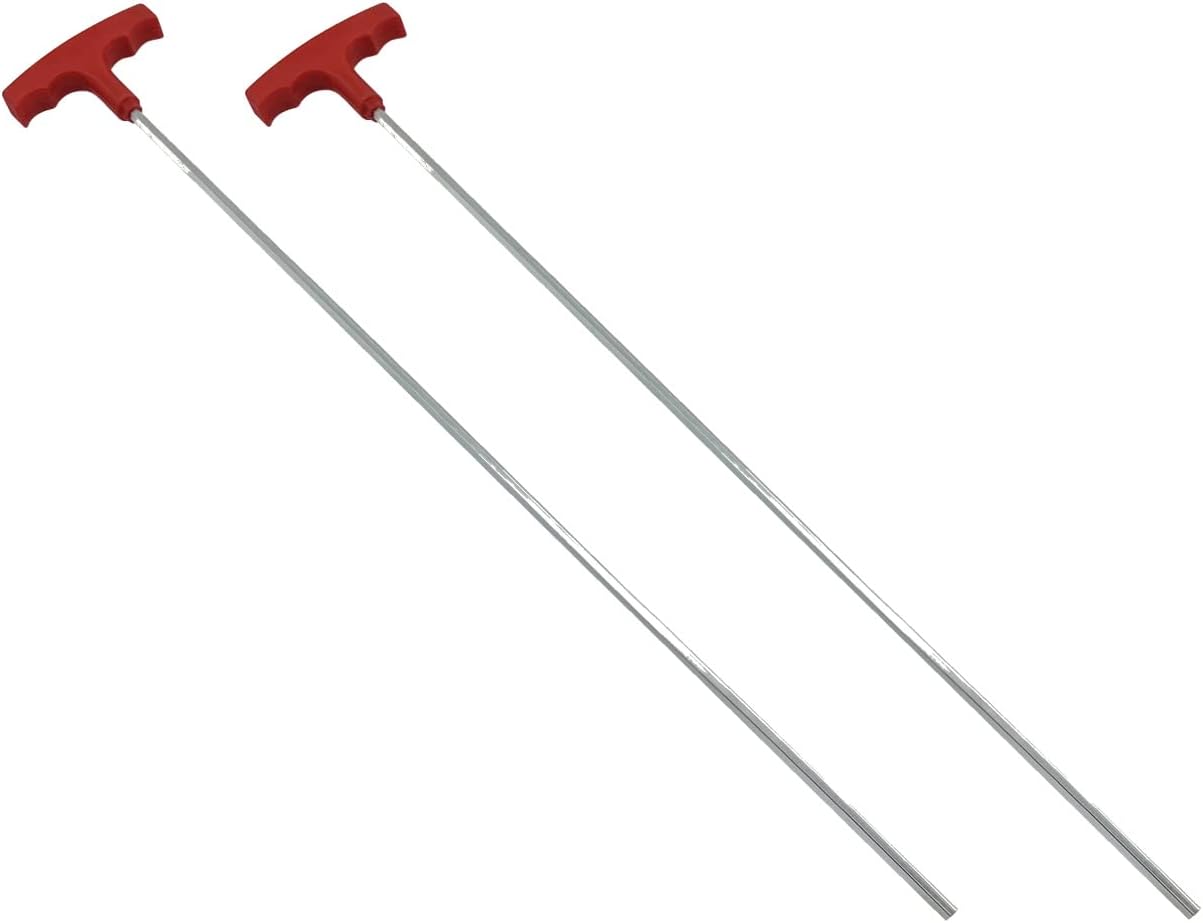 Poolzilla 24 Hex Key For Pool Anchors, Hex Key for for Raising and Lowering Anchors- Extra Long- 2 Pack