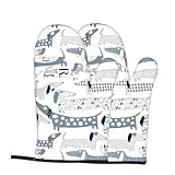 Zoom IMG-2 guanti da forno unisex con Zoom IMG-2 guanti da forno unisex con