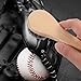 Xelsluthe 2 PCS Baseball Glove Brush, Baseball Glove Scrub Brushes Horse Hair Brush for Leather with Ergonomic Handle Supply Accessories for Deep Cleans, Care Clean Dauber Applicators