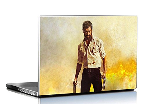 Image of PIXELARTZ Laptop Skin Superhero Hugh 15.6 Inches Laptop Skins /Stickers HD Quality Multi Colour (4016)