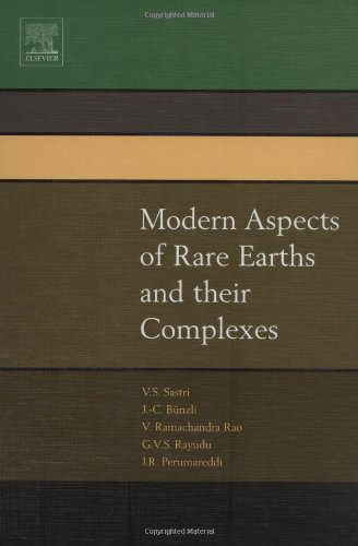 Modern Aspects of Rare Earths and Their Complexes