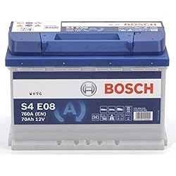 Bateria Para Nissan Qashqai Bosch S4E08 Batería de coche para Automóvil de turismo 70A/h 760A tecnología EFB adaptado para vehículos con sistema Start y Stop