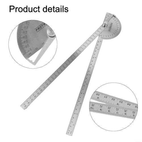 Buscador de Ángulos Acero Inoxidable 30 cm Preciso miniatura 3