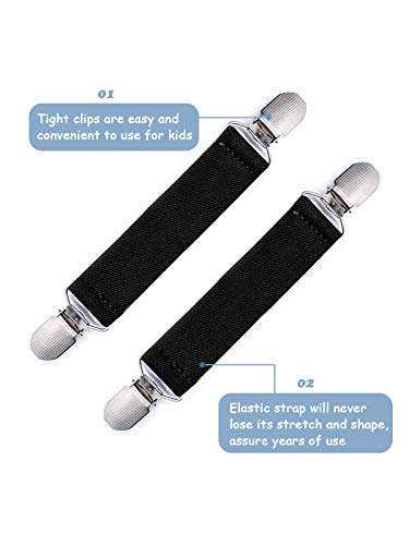 Century Star Stainless Steel Mitten Clips For Kids Elastic Glove Clips For Kids Babys Adults Winter Mitten Clips3