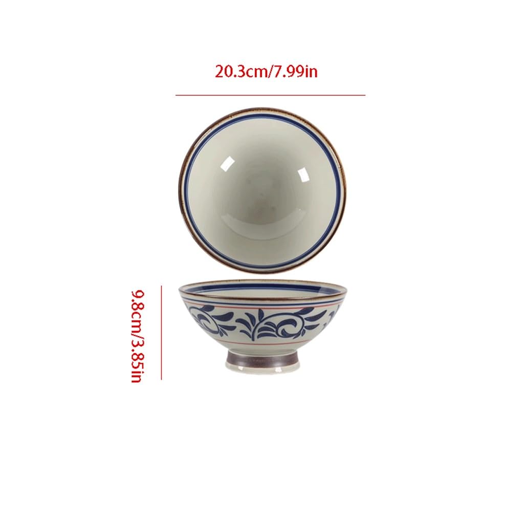 Ciotole Per Zuppa Ciotola Di Riso In Ceramica Alta Addensata, Ciotola For Zuppa Di Noodle, Ciotola For Ramen, Ciotola Grande, Ciotola For Zuppa Oleosa Ciotole Per Cena