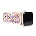 Produktbild Damen Klassische Kette Metallbänder Kompatibel Mit Apple Watch 7,SE,Serie 6/5/4/3/2/1 Armband Edelstahlband, Metallketten Strap Armband,7,38/40/41MM