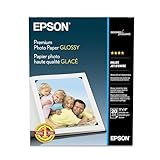 Epson Premium Photo Paper GLOSSY (11x14 Inches, 20 Sheets) (S041466)