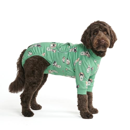 Image of Spark Paws Dog Recovery Suit - Surgical Onesie After Surgery, Male & Female
