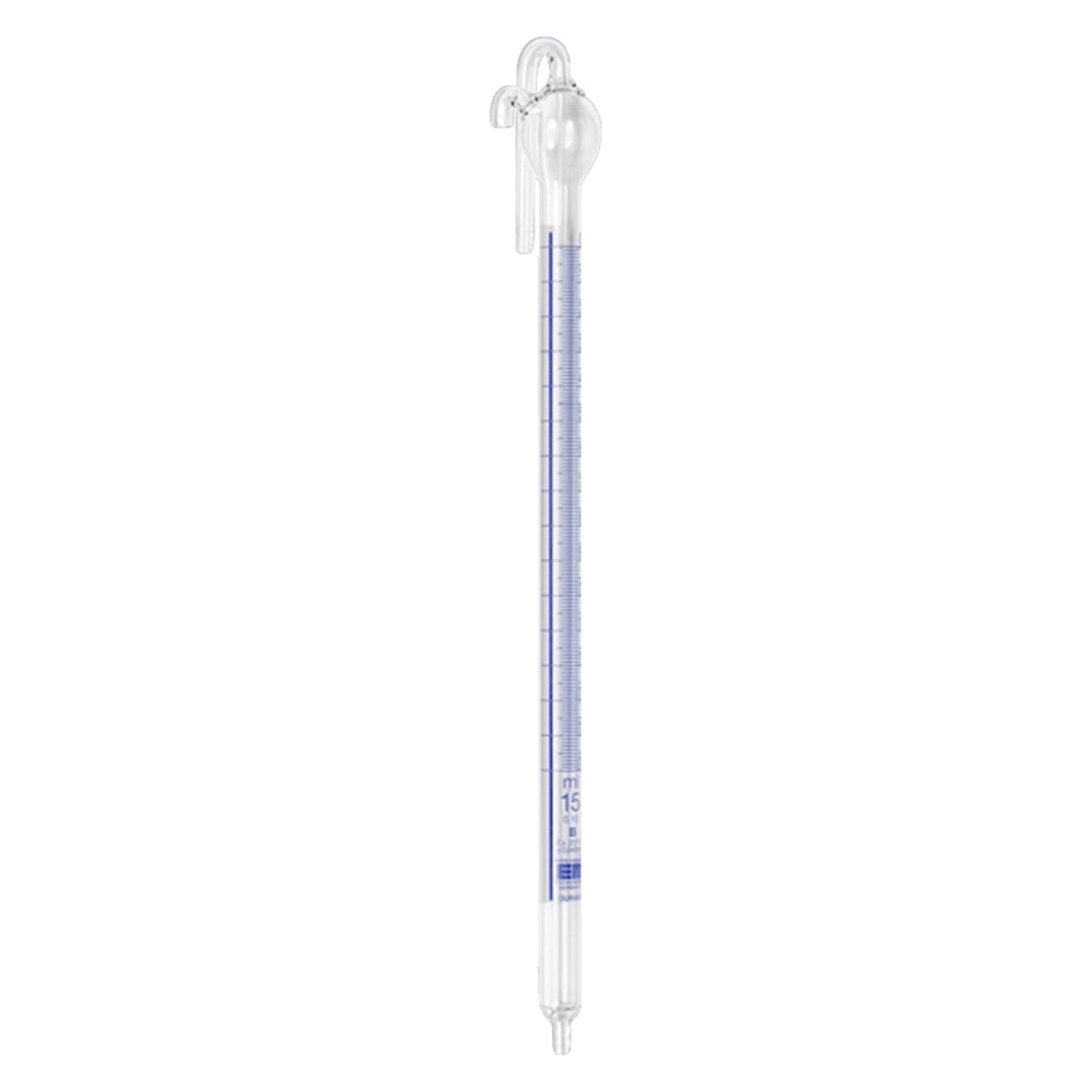 Hirschmann Burette di ricambio per cartellino titolare secondo Dr. Schilling, capacità 10 ml, divisione 0,05 ml, lunghezza scala 330 mm