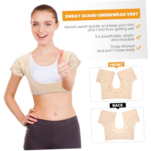 Chaleco antitranspirante transpirable y lavable con protección axilar para mujer 5