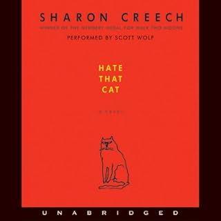 Hate That Cat Audiolibro Por Sharon Creech arte de portada