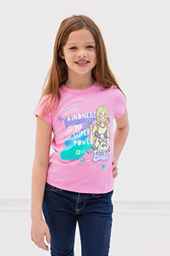 Barbie Girls 2 Pack T-Shirts Toddler to Little Kid2