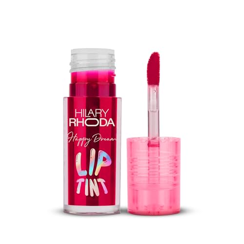 Image of Hilary Rhoda Happy Dream Lip Tint | Hydrating Formula | Infused with Hyaluronic Acid | Cruelty-Free & Glossy Finish | Non-Sticky Formula - 3.7g (Cherry Bliss- Shade 04)