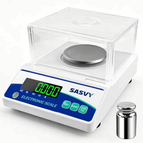 Digital Analytical Balance with Calibration Weight
