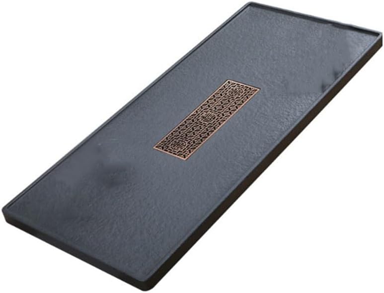 Household Stone Tea Table Size Sea Set Natural Black Plate Whole Piece