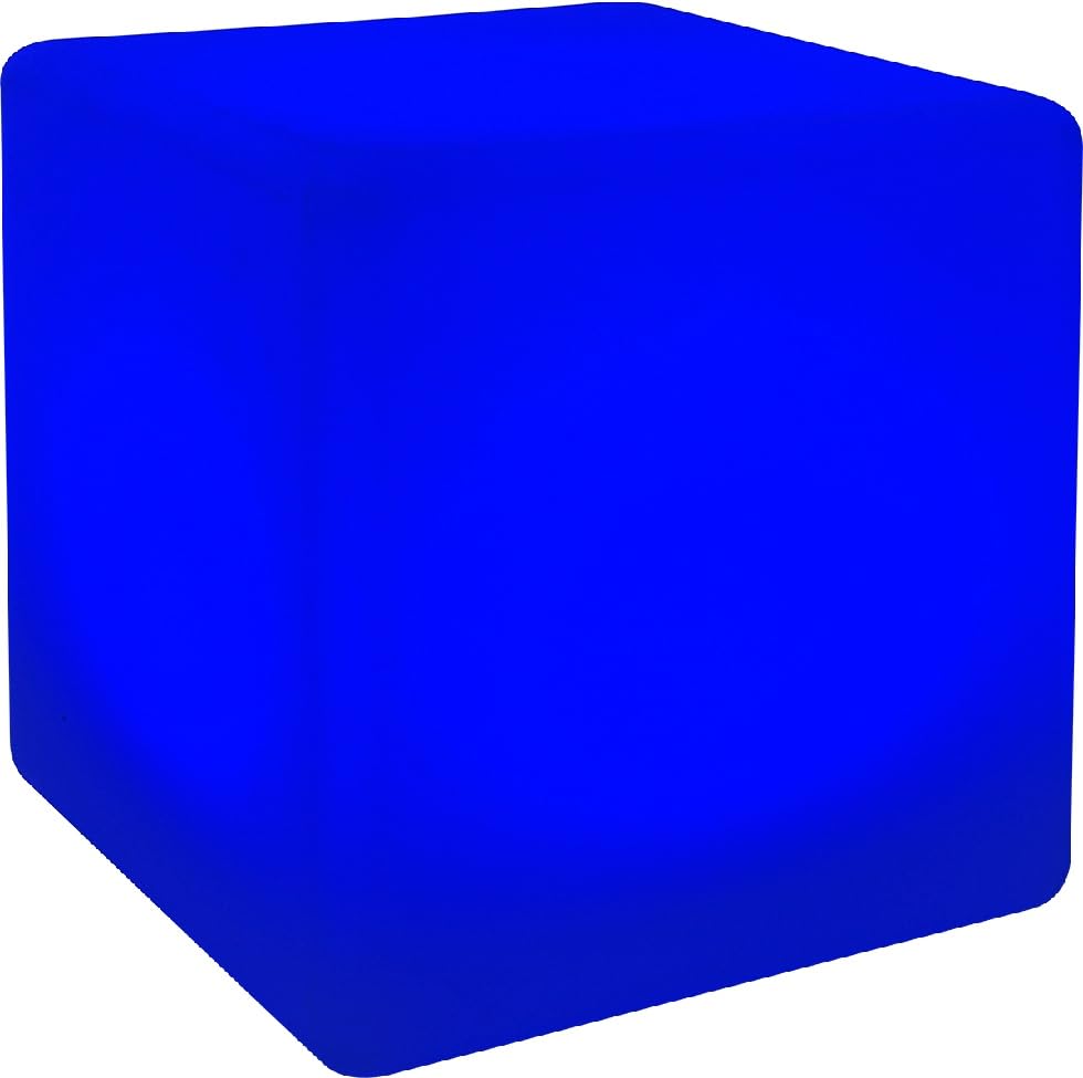 MeLiTec Solarlampe Bodenbeleuchtung Garten Balkon Terrasse Solar-Leuchte Farbwechsel 8h Leuchtdauer Akku Kunststoff Würfel
