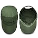 PTDTSHOU Cotton Military Caps for Men Women Unisex Flat Top Hat Adjustable Cadet Army Cap