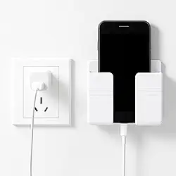 Suporte de Parede para Celular e Controle Remoto – Adesivo Forte, Instalação Sem Furo, Multiuso e Prático