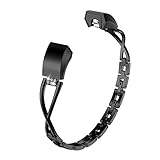 TOYOUTHS Compatible Fitbit Alta Bands and Fitbit Alta HR Bands, Rhinestone Replacement Bands Accessories Straps Wrist Bands Bracelet for Women