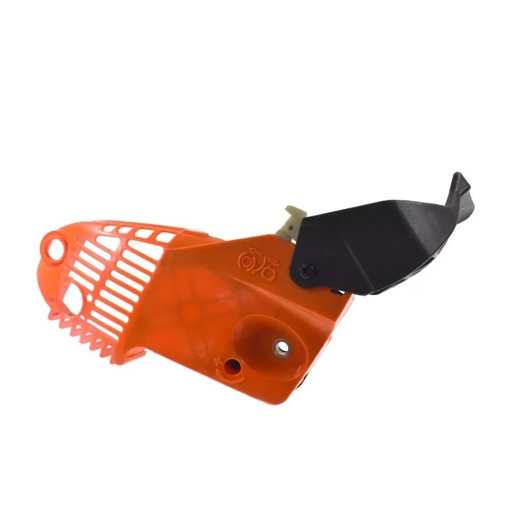 Cubierta de piñón de Embrague Lateral Derecho, Mango de Freno Apto for podadora, Mango, Motosierra Zeno Tipo G2500 2600 25cc YD25, Repuesto 2500(B Two Holes)