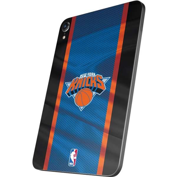 Skinit Decal Tablet Skin Compatible with iPad Mini 7 (2025) - Officially Licensed NBA New York Knicks Away Jersey Design