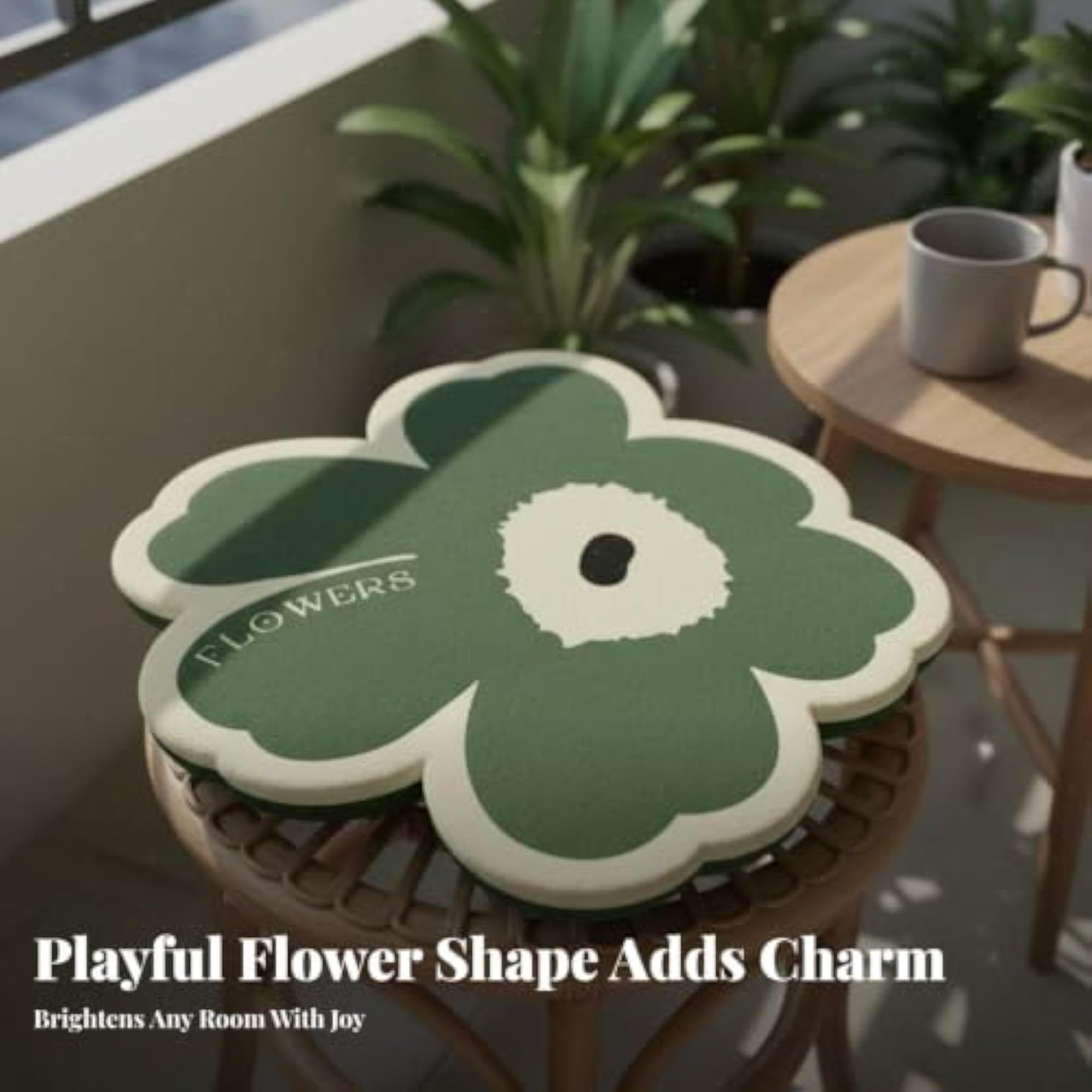 Flower Shaped Soft Cushion for Versatile Use