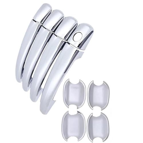 Accessoires de style Citroen C4 2004-2010 avec autocollant garniture couvercle poignée porte