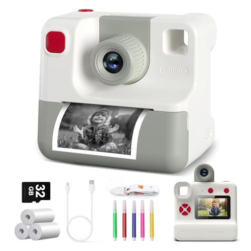 Appareil photo enfant instantanée : cadeau idéal fille et garçon