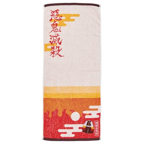 バンダイ(BANDAI) フェイスタオル 鬼滅の刃 煉󠄁獄杏寿郎 4355002400のサムネイル