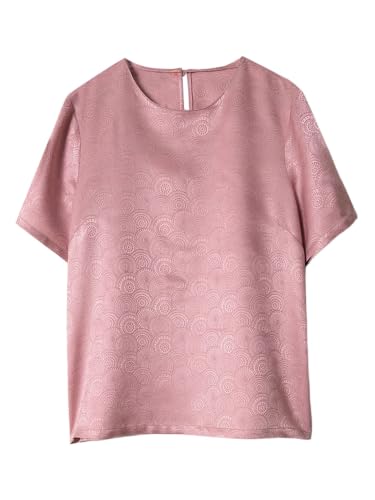Chemisier jacquard circulaire HangErFeng pour révéler votre douceur naturelle