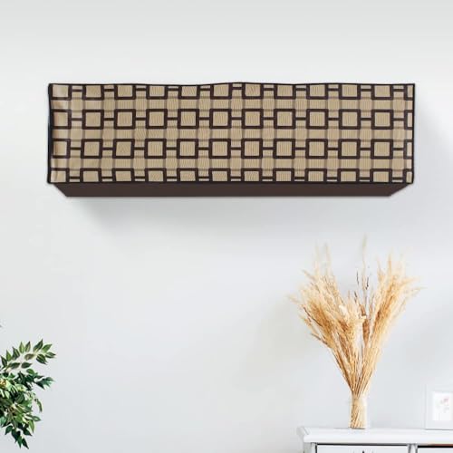 Image of Split AC Cover for 1.5 Ton Indoor & Outdoor Unit | Waterproof & Dustproof Protection | UV Resistant | Durable PVC Material | Weatherproof Outdoor Cover | Easy Installation