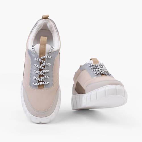 Image of SOLETHREADS Stellar Women's Sneakers|Soft Cushioned|Memory Foam Insole|Slip-Resistance|Dynamic Feet Support|Arch Support|Shock Absorption|Casual Shoes|Stylish|Anti-Skid|Party Shoes