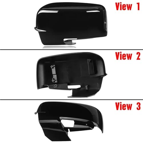 Rénover boîtier rétroviseur Dodge Ram 1500 cassé cache miroir ajustement parfait 68096199AF