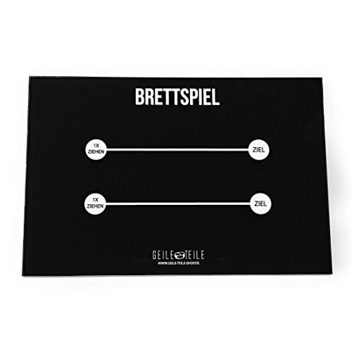 Preisvergleich Produktbild GEILE TEILE Acrylglasplatte, Glasplatte, mehrere Motive (Brettspiel)