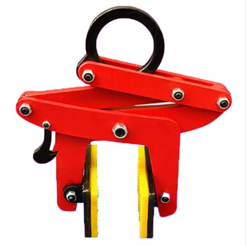 Pince à plaque pour le transport de structures en acier sur chantier de construction