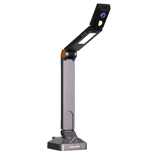 HoverCam Solo 8 Plus 13MP Document Camera with Built-in Mic for Mac & PC, 4K Video
