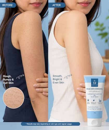 Image of U16 Dead Skin Removal Exfoliating Gel with Cellulose, Lactic Acid & Scrub Beads