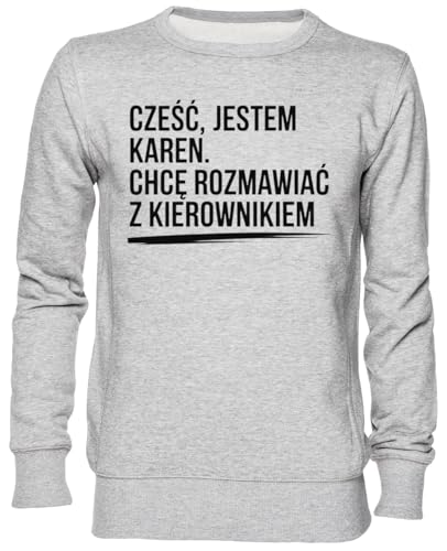 Sweat-shirt jersey gris pour vos moments de détente en ville