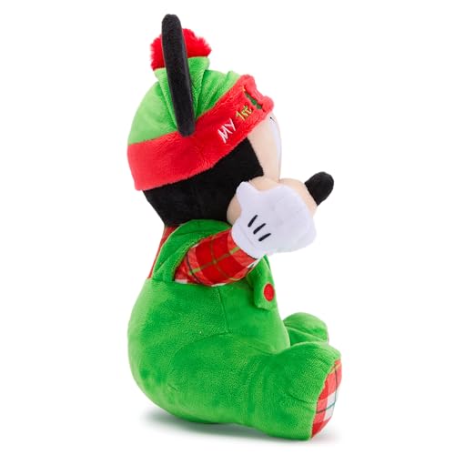 Peluche Mickey Mouse doudou premier Noël 2025 pour bébé - 4