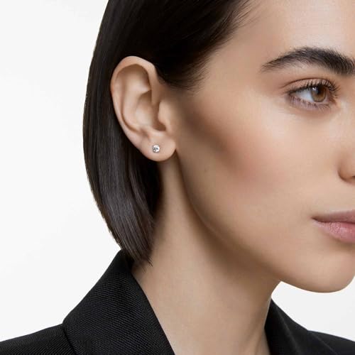 Swarovski Tennis Bracelet and Earring Jewelry Collection, Rhodium Finish, Clear Crystals4