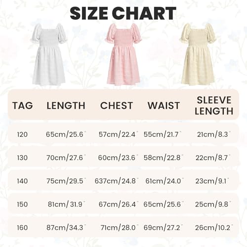 Vestido acampanado para niñas con lazo y bolsillo de primavera verano 7