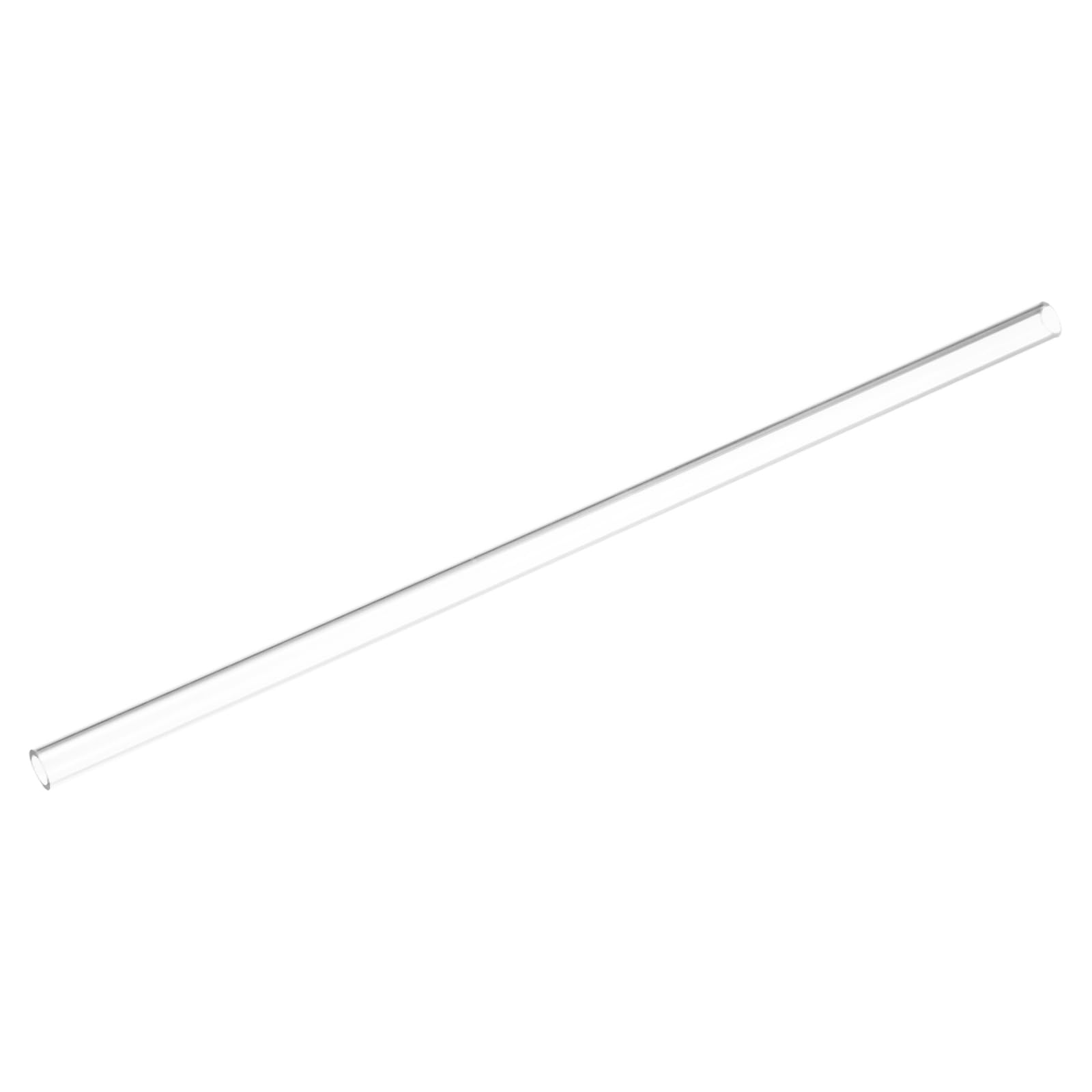 uxcell 2pcs Clear Rigid Tubing Pipe 8mm(5/16") ID x 11mm OD 1Ft(305mm) Round Plastic Polycarbonate Tube