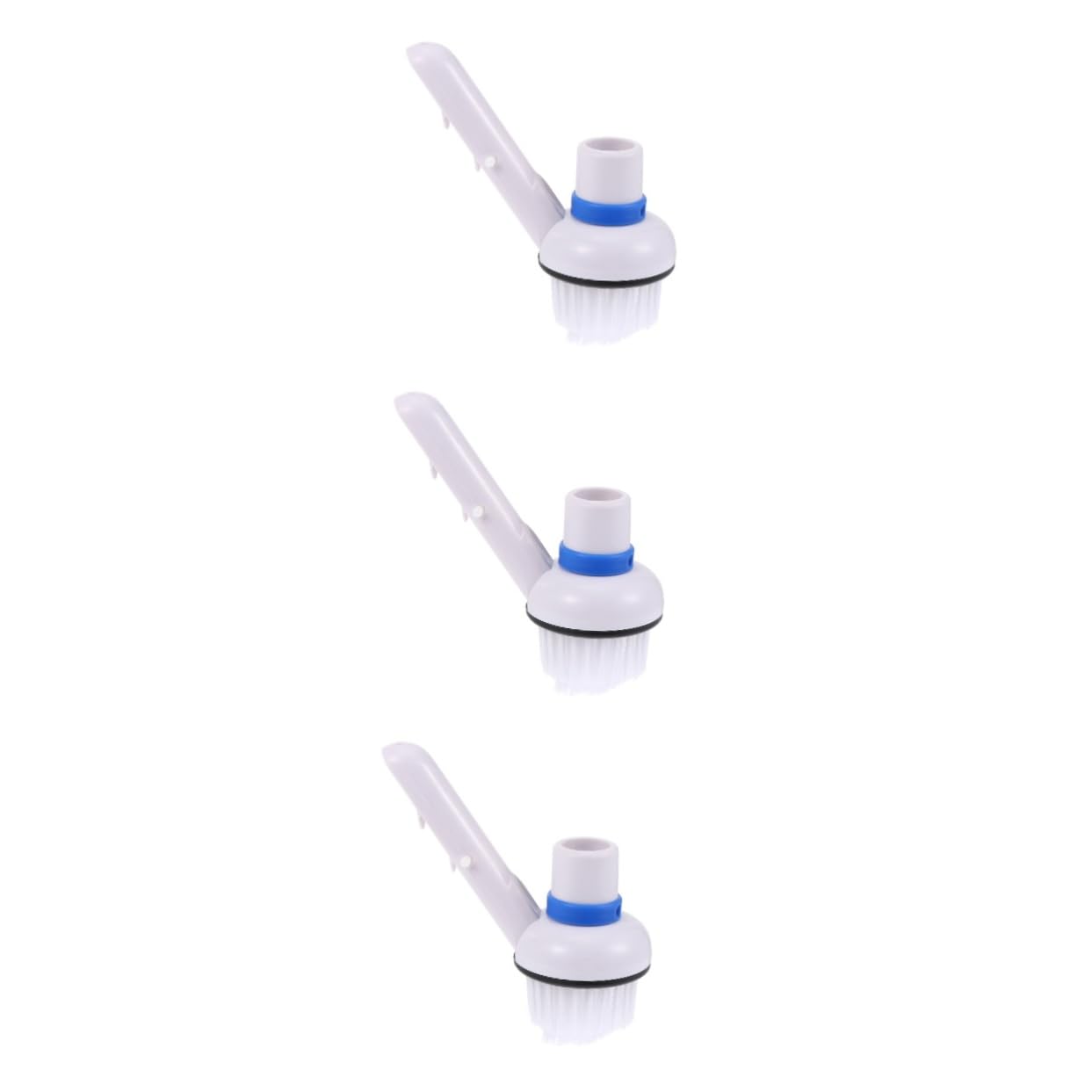 BESPORTBLE 3 Pcs Bottom Brush Swimming Pool Cleaner Useful Outdoor Pool Cleaner Bottom Cleaning Brush for Swimming Pool Swimming Pool Cleaning Brush Pool Scrub Brush Pool Cleaning Supply