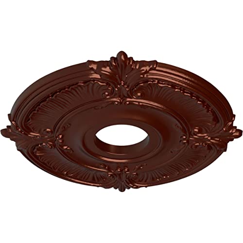 Image of Ekena Millwork CM18ATACSDecorative Ceiling Medallions Modeled After Original Historical Patterns & Designs, Antique Copper