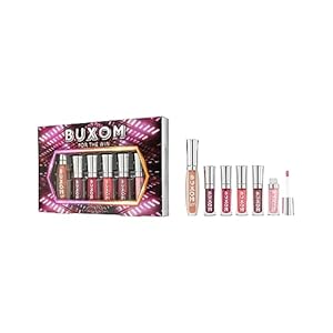 BUXOM Plump Shot Collagen-Infused Lip Serum, Lip Plumping Gloss, Formulated with Collagen, Peptides, Hyaluronic Acid, Avocado & Jojoba Oil